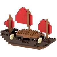 BRIXIES 200036 - Drachenboot, 3D Konstruktionsbausatz aus Ministeinen, 174 Teile BRIXIES 200036 - Drachenboot, 3D Konstruktionsbausatz aus Ministeinen, 174 Teile von Schäfer Toy Company GmbH