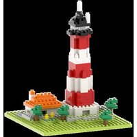 BRIXIES 200042 - Leuchtturm, 3D Konstruktionsbausatz aus Ministeinen, 264 Teile von Schäfer Toy Company GmbH