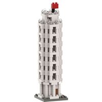 BRIXIES 200045 - Schiefer Turm von Pisa, 3D Konstruktionsbausatz aus Ministeinen, 494 Teile BRIXIES 200045 - Schiefer Turm von Pisa, 3D Konstruktionsbausatz aus Ministeinen, 494 Teile von Schäfer Toy Company GmbH