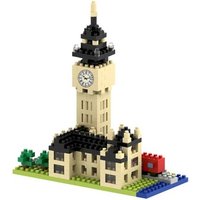 BRIXIES 200047 - Big Ben, 3D Konstruktionsbausatz aus Ministeinen, 380 Teile BRIXIES 200047 - Big Ben, 3D Konstruktionsbausatz aus Ministeinen, 380 Teile von Schäfer Toy Company GmbH