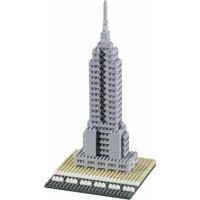 BRIXIES 200051 - Empire State Building, 3D Konstruktionsbausatz aus Ministeinen, 353 Teile BRIXIES 200051 - Empire State Building, 3D Konstruktionsbausatz aus Ministeinen, 353 Teile von Schäfer Toy Company GmbH