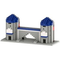 BRIXIES 200058 - Sendlinger Tor, 3D Konstruktionsbausatz aus Ministeinen, 523 Teile von Schäfer Toy Company GmbH