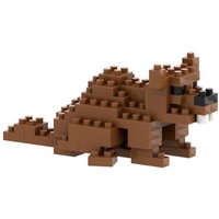 BRIXIES 200074 - Biber, 3D Konstruktionsbausatz aus Ministeinen, 68 Teile von Schäfer Toy Company GmbH