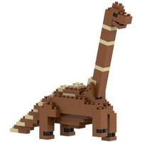 BRIXIES 200079 - Brachiosaurus, 3D Konstruktionsbausatz aus Ministeinen, 85 Teile von Schäfer Toy Company GmbH