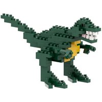 BRIXIES 200090 - Tyrannosaurus Rex, 3D Konstruktionsbausatz aus Ministeinen, 116 Teile von Schäfer Toy Company GmbH