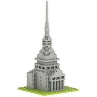 BRIXIES 200098 - Mole Antonelliana, 3D Konstruktionsbausatz aus Ministeinen, 433 Teile BRIXIES 200098 - Mole Antonelliana, 3D Konstruktionsbausatz aus Ministeinen, 433 Teile von Schäfer Toy Company GmbH