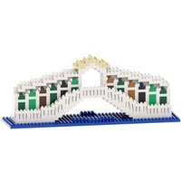 BRIXIES 200134 - Ponte di Rialto, 3D Konstruktionsbausatz aus Ministeinen, 474 Teile von Schäfer Toy Company GmbH