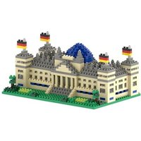 BRIXIES 200136 - Reichstag Berlin, 3D Konstruktionsbausatz aus Ministeinen, 651 Teile von Schäfer Toy Company GmbH