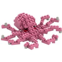 BRIXIES 200148 - Kleiner Oktupus, 3D Konstruktionsbausatz aus Ministeinen, 91 Teile von Schäfer Toy Company GmbH