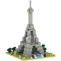BRIXIES 200152 - Großer Eifelturm, 3D Konstruktionsbausatz aus Ministeinen, 257 Teile von Schäfer Toy Company GmbH