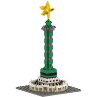 BRIXIES 200165 - Colonne de Juillet, 3D Konstruktionsbausatz aus Ministeinen, 433 Teile von Schäfer Toy Company GmbH