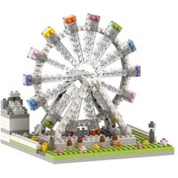 BRIXIES 200192 - Kleines Riesenrad, 3D Konstruktionsbausatz aus Ministeinen, 340 Teile BRIXIES 200192 - Kleines Riesenrad, 3D Konstruktionsbausatz aus Ministeinen, 340 Teile von Schäfer Toy Company GmbH