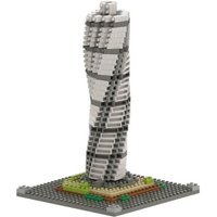 BRIXIES 200194 - Turning Torso, 3D Konstruktionsbausatz aus Ministeinen, 652 Teile BRIXIES 200194 - Turning Torso, 3D Konstruktionsbausatz aus Ministeinen, 652 Teile von Schäfer Toy Company GmbH