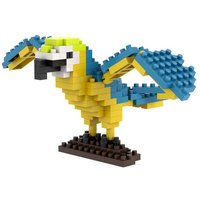 BRIXIES 200309 - Papagei, 3D Konstruktionsbausatz aus Ministeinen von Schäfer Toy Company GmbH