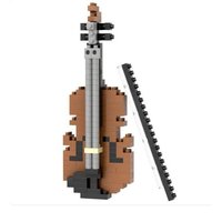 BRIXIES 200322 - Violine, 3D Konstruktionsbausatz aus Ministeinen, 161 Teile BRIXIES 200322 - Violine, 3D Konstruktionsbausatz aus Ministeinen, 161 Teile von Schäfer Toy Company GmbH