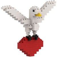 BRIXIES 220032 - Postkarte Turteltaube, 3D Konstruktionsbausatz aus Ministeinen, 70 Teile BRIXIES 220032 - Postkarte Turteltaube, 3D Konstruktionsbausatz aus Ministeinen, 70 Teile von Schäfer Toy Company GmbH