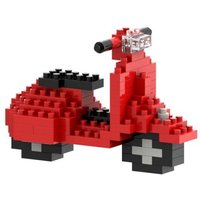 BRIXIES 220055 - Postkarte Motorroller, 3D Konstruktionsbausatz aus Ministeinen, 101 Teile BRIXIES 220055 - Postkarte Motorroller, 3D Konstruktionsbausatz aus Ministeinen, 101 Teile von Schäfer Toy Company GmbH