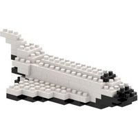 BRIXIES 220057 - Postkarte Raumfähre, 3D Konstruktionsbausatz aus Ministeinen, 78 Teile BRIXIES 220057 - Postkarte Raumfähre, 3D Konstruktionsbausatz aus Ministeinen, 78 Teile von Schäfer Toy Company GmbH