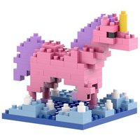 BRIXIES 220059 - Postkarte Einhorn, 3D Konstruktionsbausatz aus Ministeinen, 106 Teile BRIXIES 220059 - Postkarte Einhorn, 3D Konstruktionsbausatz aus Ministeinen, 106 Teile von Schäfer Toy Company GmbH