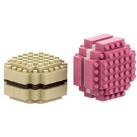 BRIXIES 220062 - Postkarte Macarons, 3D Konstruktionsbausatz aus Ministeinen, 63 Teile BRIXIES 220062 - Postkarte Macarons, 3D Konstruktionsbausatz aus Ministeinen, 63 Teile von Schäfer Toy Company GmbH