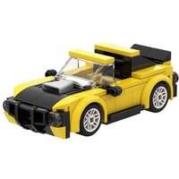 BRIXIES 222103 - Mini Rennwagen gelb, 3D Konstruktionsbausatz, ca. 134 Teile BRIXIES 222103 - Mini Rennwagen gelb, 3D Konstruktionsbausatz, ca. 134 Teile von Schäfer Toy Company GmbH