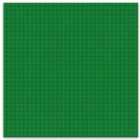 BRIXIES 225008 - Platte 32 x 32 Basic grün, Bauplatte, 1 Stück von Schäfer Toy Company GmbH