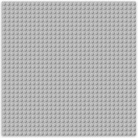 BRIXIES 225010 - Platte 32 x 32 Basic hellgrau , Bauplatte, 1 Stück von Schäfer Toy Company GmbH