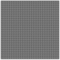 BRIXIES 225011 - Platte 32 x 32 Basic dunkel grau , Bauplatte, 1 Stück von Schäfer Toy Company GmbH