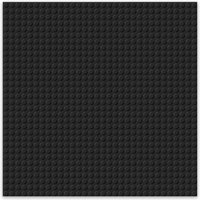 BRIXIES 225012 - Platte 32 x 32 Basic schwarz, Bauplatte, 1 Stück von Schäfer Toy Company GmbH