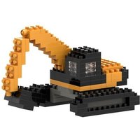 BRIXIES 250002 - JCB Raupenbagger, 3D Konstruktionsbausatz aus Ministeinen, 110 Teile BRIXIES 250002 - JCB Raupenbagger, 3D Konstruktionsbausatz aus Ministeinen, 110 Teile von Schäfer Toy Company GmbH