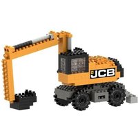 BRIXIES 250008 - JCB Radbagger, 3D Konstruktionsbausatz aus Ministeinen, 268 Teile BRIXIES 250008 - JCB Radbagger, 3D Konstruktionsbausatz aus Ministeinen, 268 Teile von Schäfer Toy Company GmbH