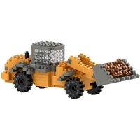 BRIXIES 250009 - JCB Radladeschaufel, 3D Konstruktionsbausatz aus Ministeinen, 283 Teile BRIXIES 250009 - JCB Radladeschaufel, 3D Konstruktionsbausatz aus Ministeinen, 283 Teile von Schäfer Toy Company GmbH