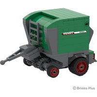 Bausteinsatz Brixies Plus Fendt Rotana F grün von Schäfer Toy Company GmbH