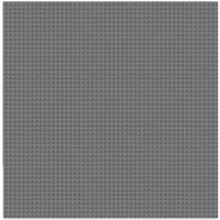 BRIXIES 225021 - Platte 50 x 50 Basic grau, Bauplatte, 1 Stück von Schäfer Toy Company GmbH