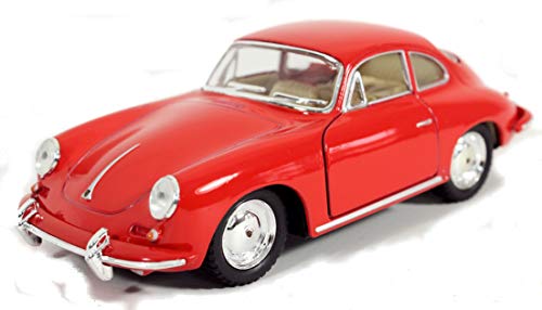 Schaepers Kaleidoskope Modellauto / Porsche 356 B / mit Rückzugantrieb /1:34 / ca. 12 cm / Vier Farben / Rot / Weiss / Blau oder Grün / Zufallsauswahl / Porsche von Schaepers Kaleidoskope