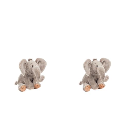 Schaffer 4230 Elefant Sugar, 13 cm, Plüsch, Plüschtier, Plüschelefant, Kuscheltier (Packung mit 2) von Schaffer Knuddel mich!