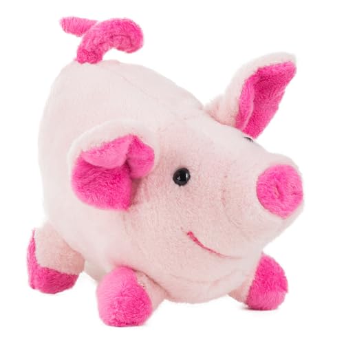 Schaffer Knuddel mich! 5080 Plüsch Schwein Loulou, 12 cm, Rosa von Schaffer Knuddel mich!