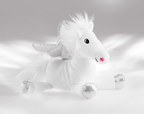 Schaffer Knuddel mich! 5533 Pegasus Fantasy Rudolf Schaffer Collection Plüsch Pferd, Weiß, 38 cm von Schaffer Knuddel mich!
