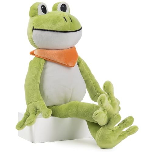 Schaffer 5733 Plüsch Frosch Quark 34cm von Schaffer