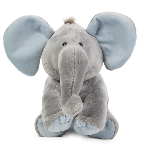 Schaffer Knuddel mich! 5183 Sugarbaby Blue Rudolf Schaffer Collection Plüsch-Elefant, Blau, Größe L 30 cm von Schaffer Knuddel mich!