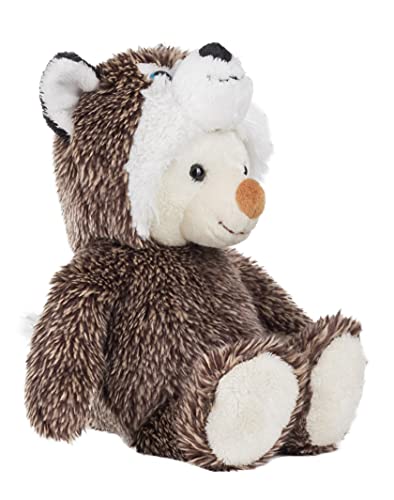 Schaffer knuddel mich! 5720 Plüsch Teddy Hoodiebär Husky Grau-beige von Schaffer Knuddel mich!