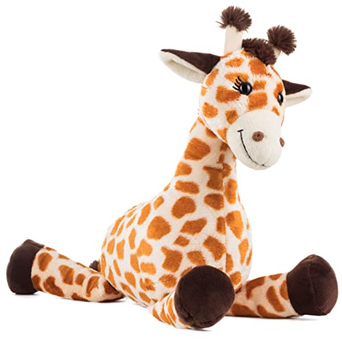 Schaffer 5563 Plüsch-Giraffe Bahati, Braun,Höhe - 36 cm von Schaffer Knuddel mich!