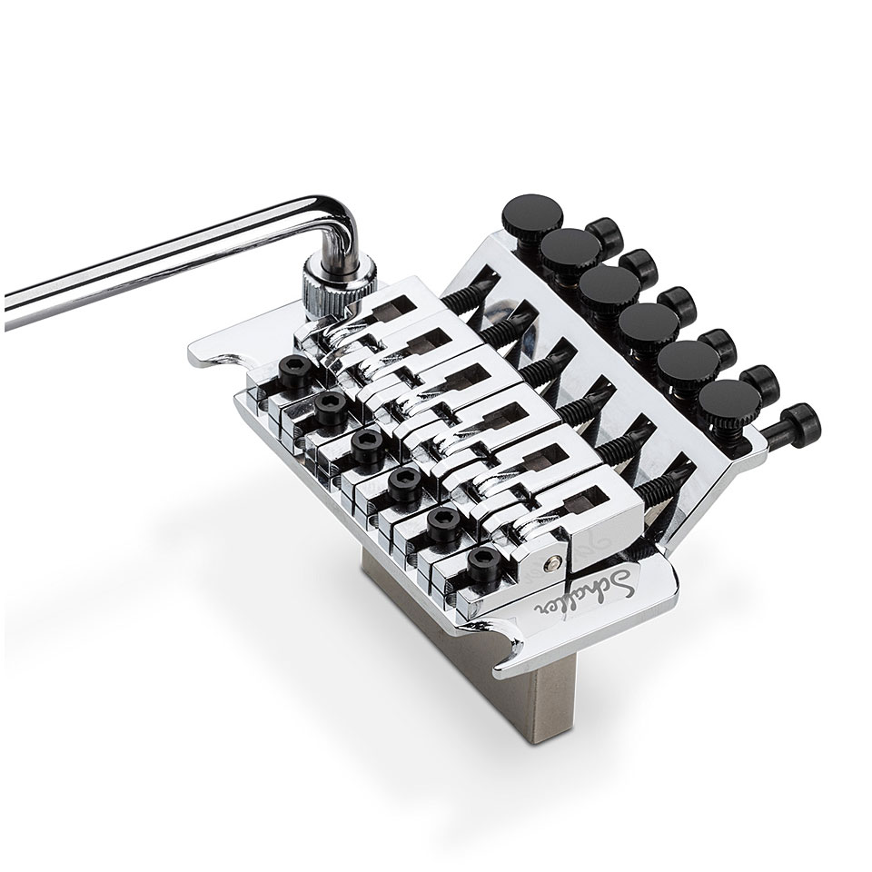 Schaller LockMeister 6 Chrom, R2Nut, 42 mm Tremolo Schaller LockMeister 6 Chrom, R2Nut, 42 mm Tremolo von Schaller