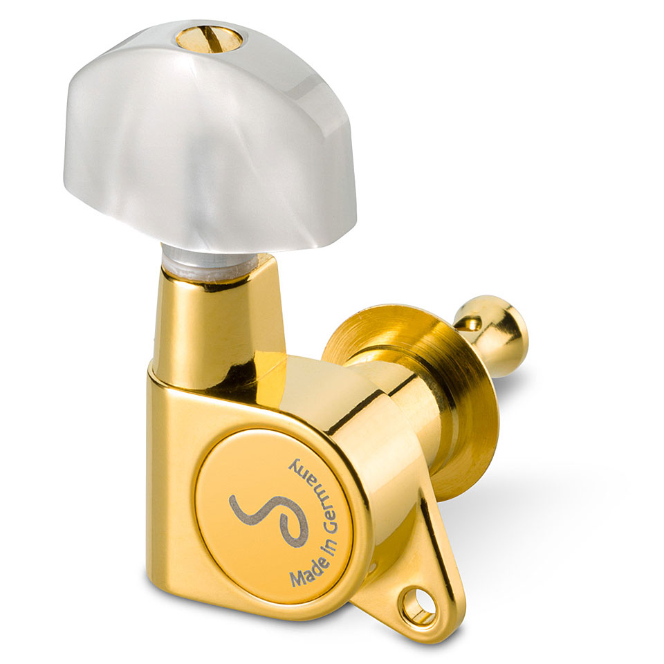Schaller M6 135 3L/3R Gold Mechanik Schaller M6 135 3L/3R Gold Mechanik von Schaller