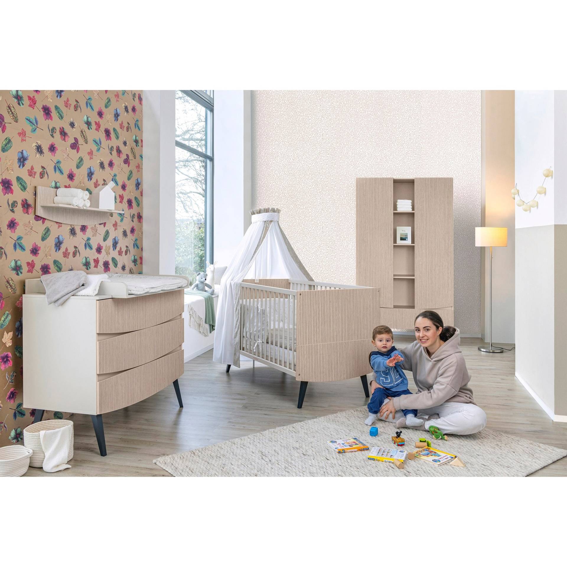 Schardt 3-tlg. Babyzimmer Smile mit 2-türigem Kleiderschrank Schardt 3-tlg. Babyzimmer Smile mit 2-türigem Kleiderschrank von Schardt