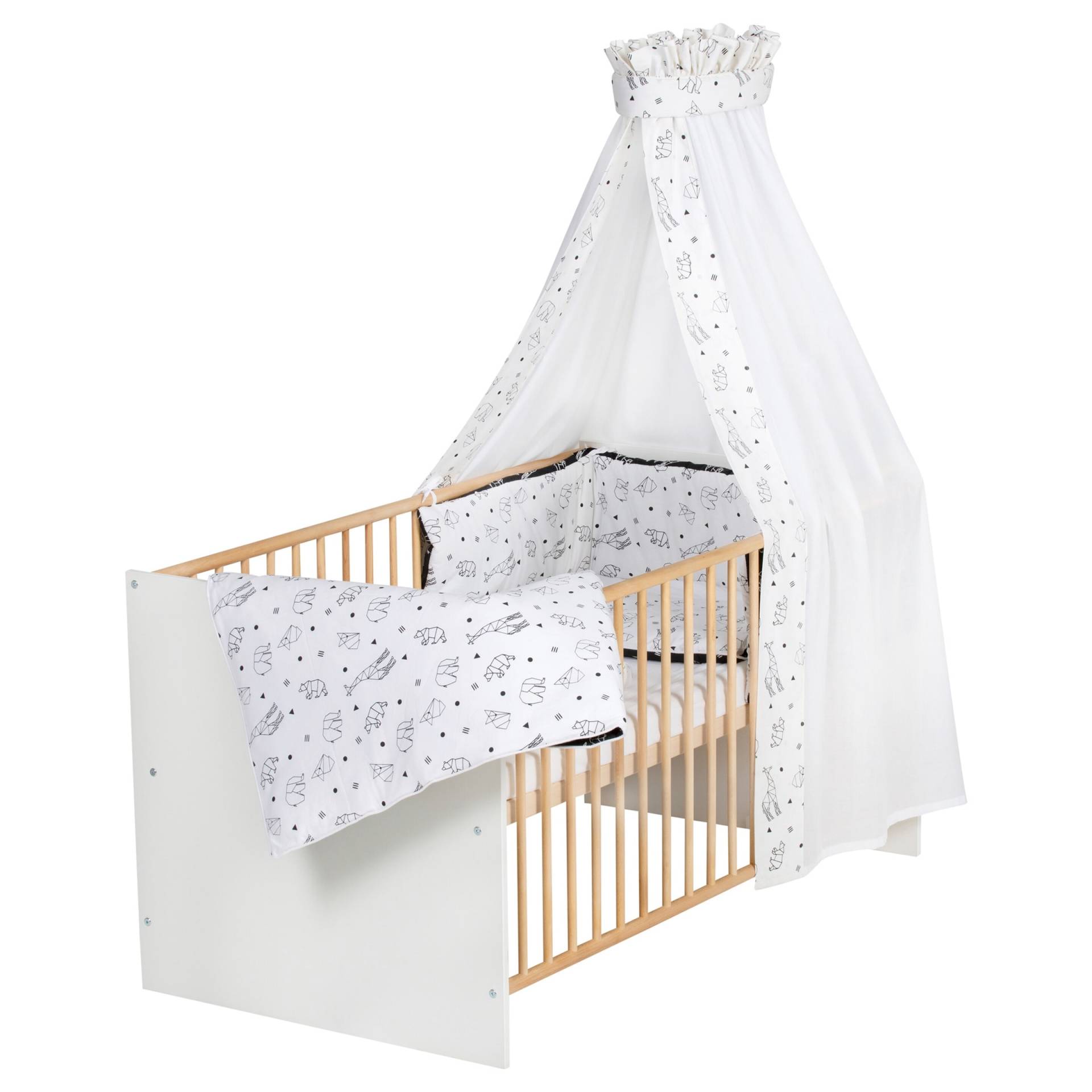 Schardt Babybett mit Ausstattung Classic Gold 70x140 cm Schardt Babybett mit Ausstattung Classic Gold 70x140 cm von Schardt