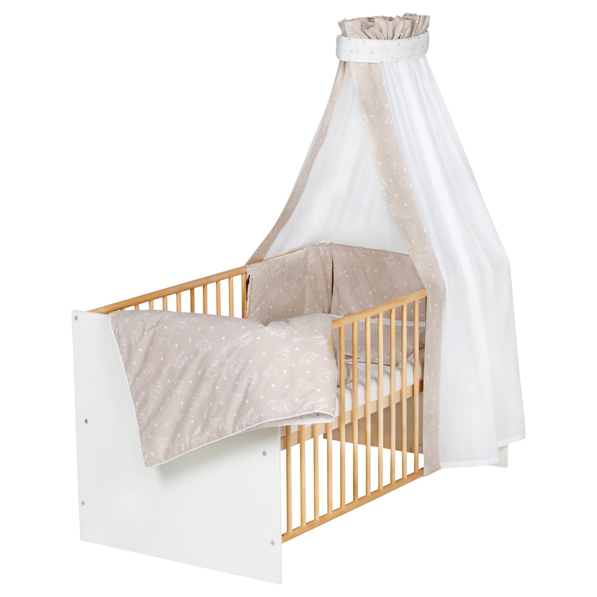 Schardt Babybett mit Ausstattung Classic Gold 70x140 cm Schardt Babybett mit Ausstattung Classic Gold 70x140 cm von Schardt