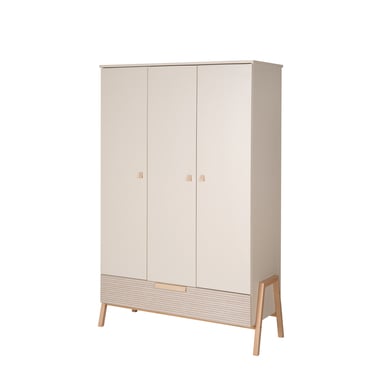 Schardt Kleiderschrank Happy Carat beige/Connery natur 3-türig Schardt Kleiderschrank Happy Carat beige/Connery natur 3-türig von Schardt