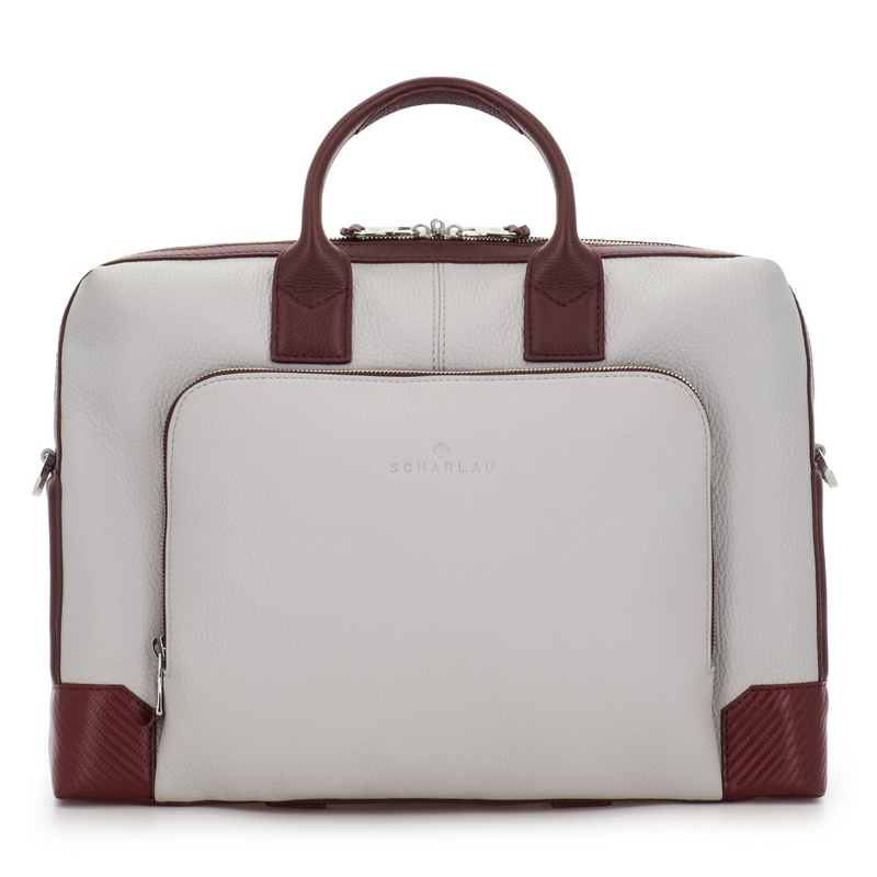 Scharlau Aktentasche Professional Mahler Burgundy/White Scharlau Aktentasche Professional Mahler Burgundy/White von Scharlau