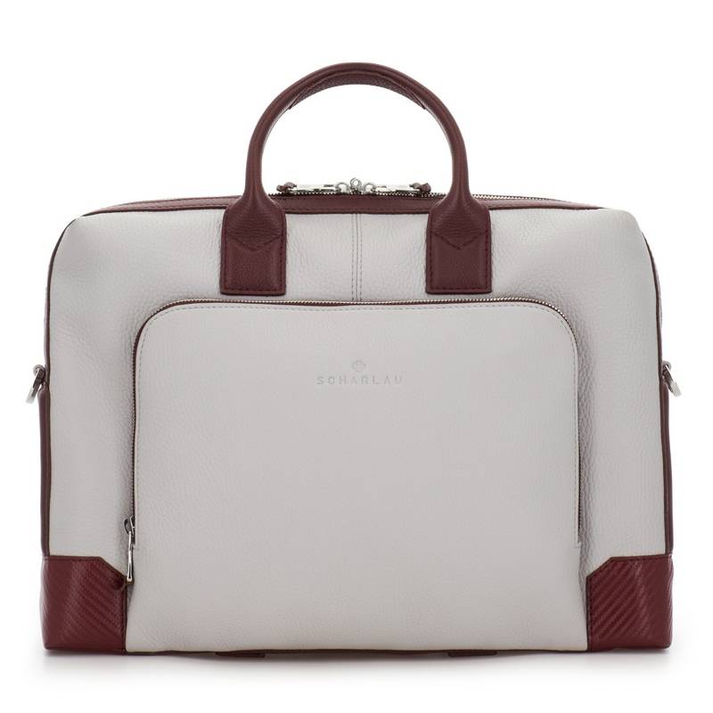 Scharlau Aktentasche Professional Mahler Burgundy/White von Scharlau